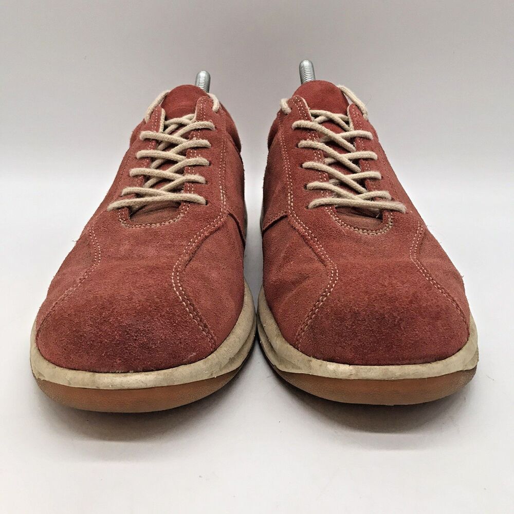 Lands' End Sienna Suede Sneakers Women's 9B Casual Lace Up Outdoor Shoes 83088 - Picture 2 of 11